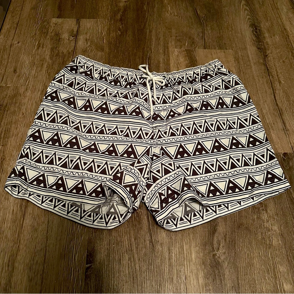 🔴RAIL Mens Triangle Pattern Swim Trunks